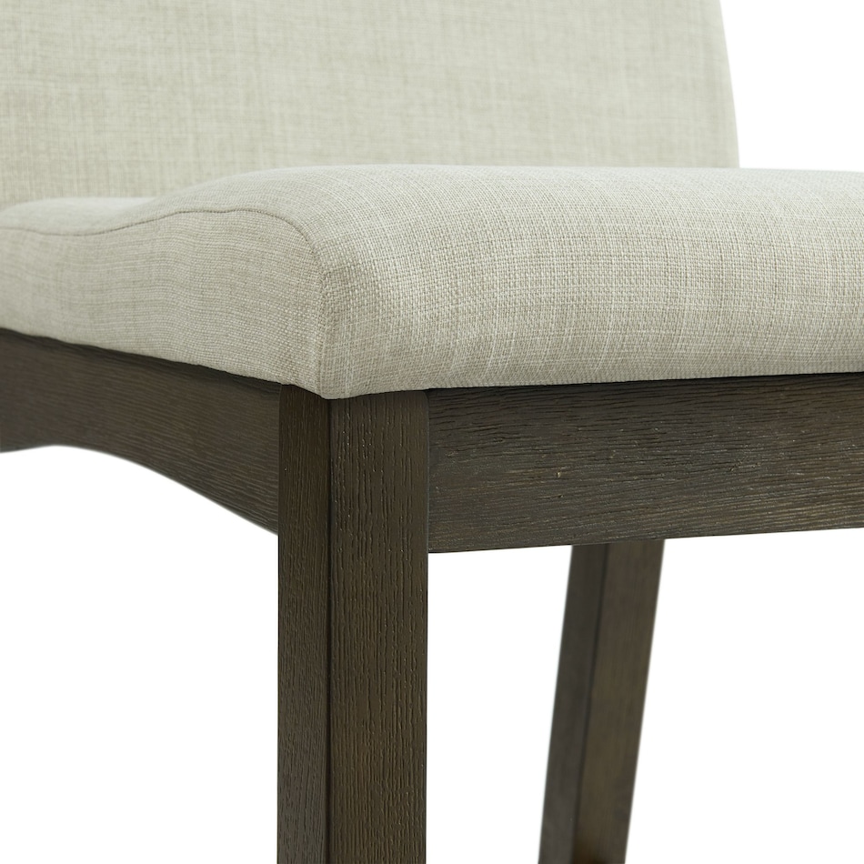 dario dapper walnut counter chair   