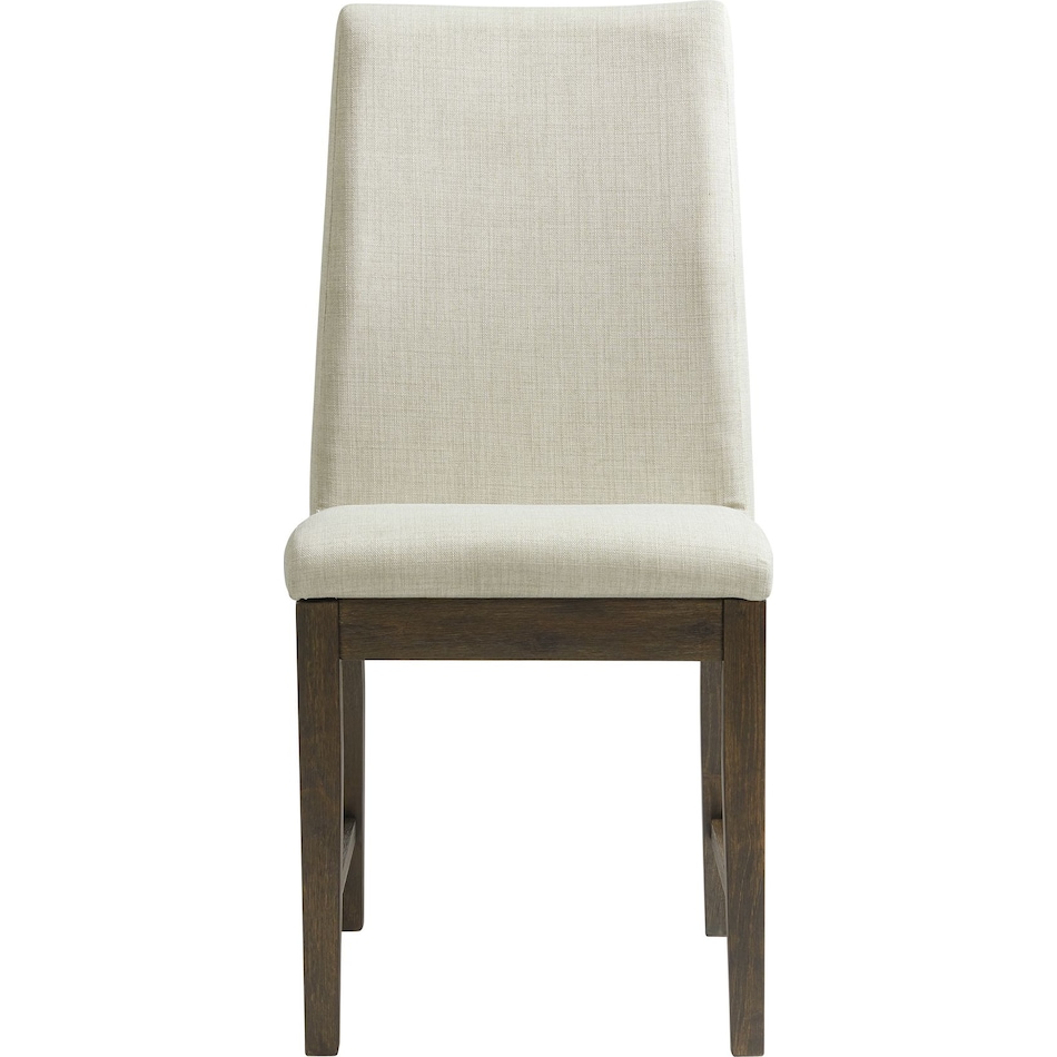 dario dapper walnut side chair   