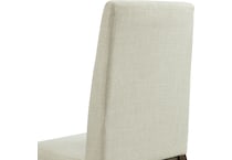 dario dapper walnut side chair   