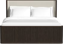 dark brown white package   