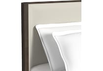 dark brown white package   