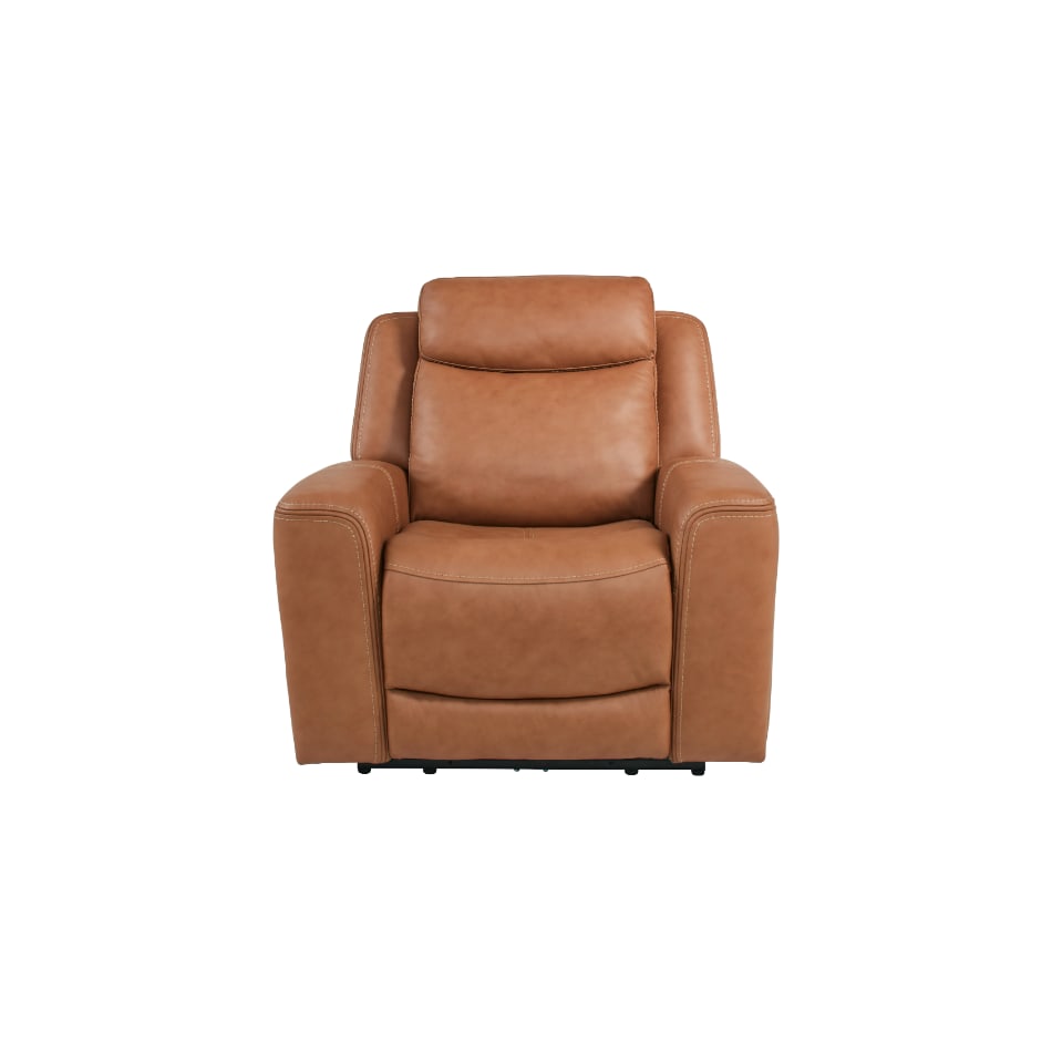 davidson carmel power leather recliner   