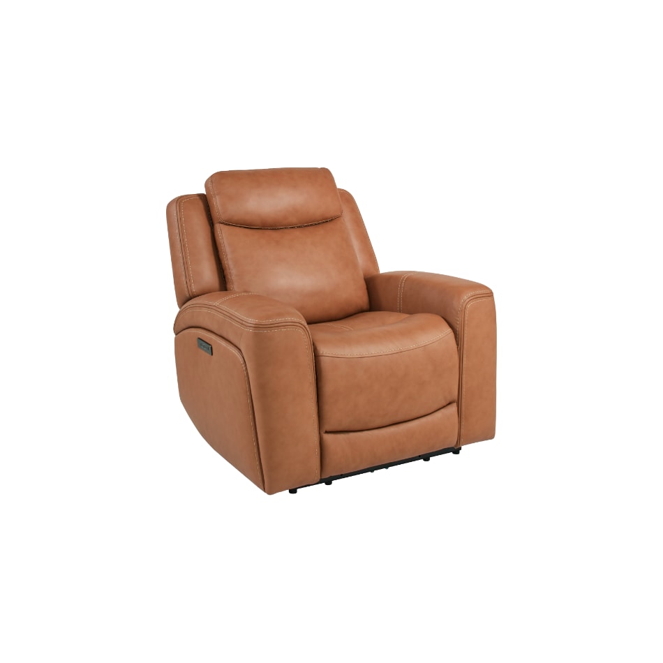 davidson carmel power leather recliner   