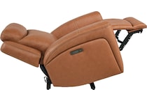 davidson carmel power leather recliner   