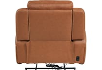 davidson carmel power leather recliner   