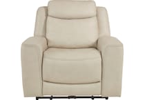davidson platinum power leather recliner   