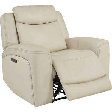 DREW & JONATHAN DAVIDSON POWER LEATHER RECLINER