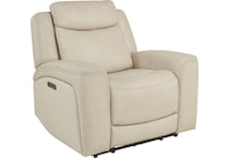 davidson platinum power leather recliner   