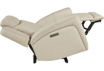 davidson platinum power leather recliner   