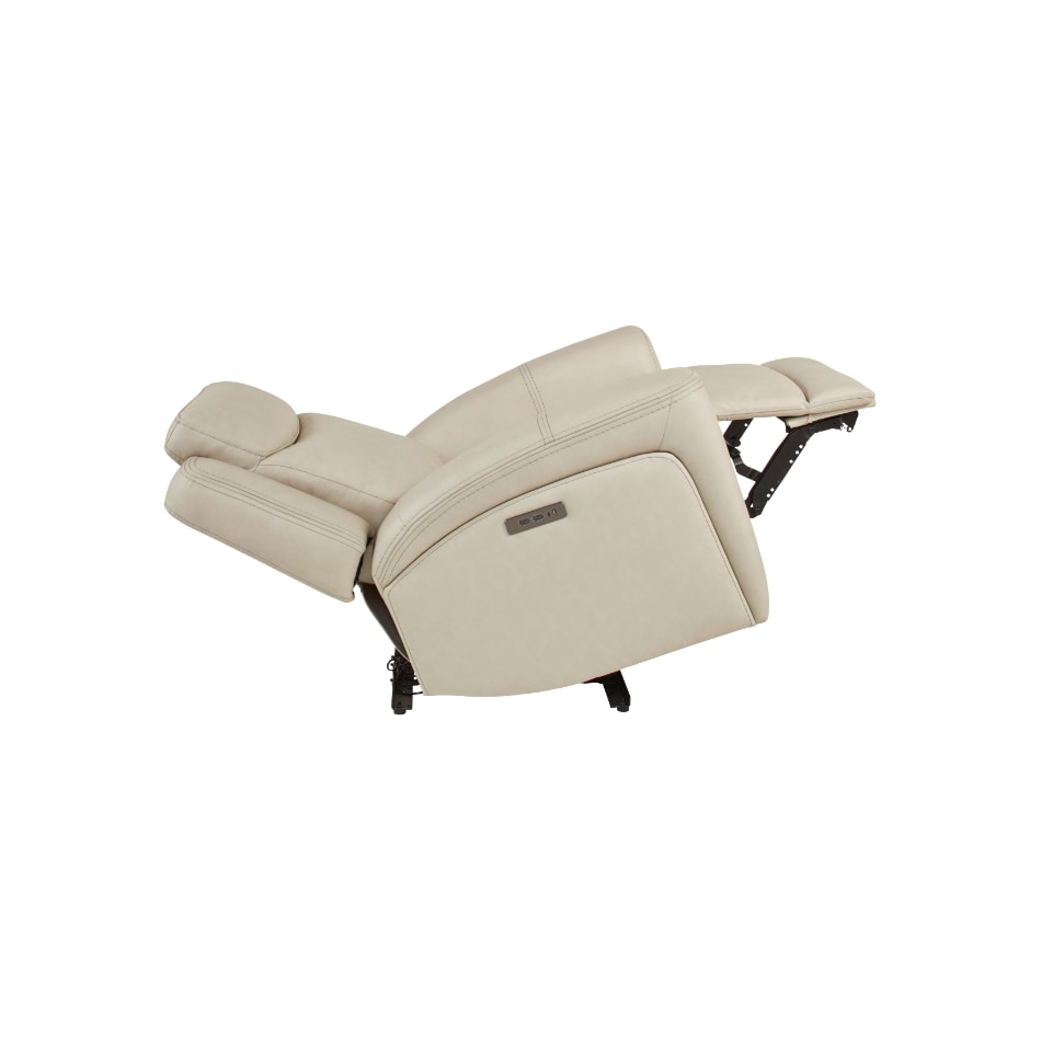 davidson platinum power leather recliner   