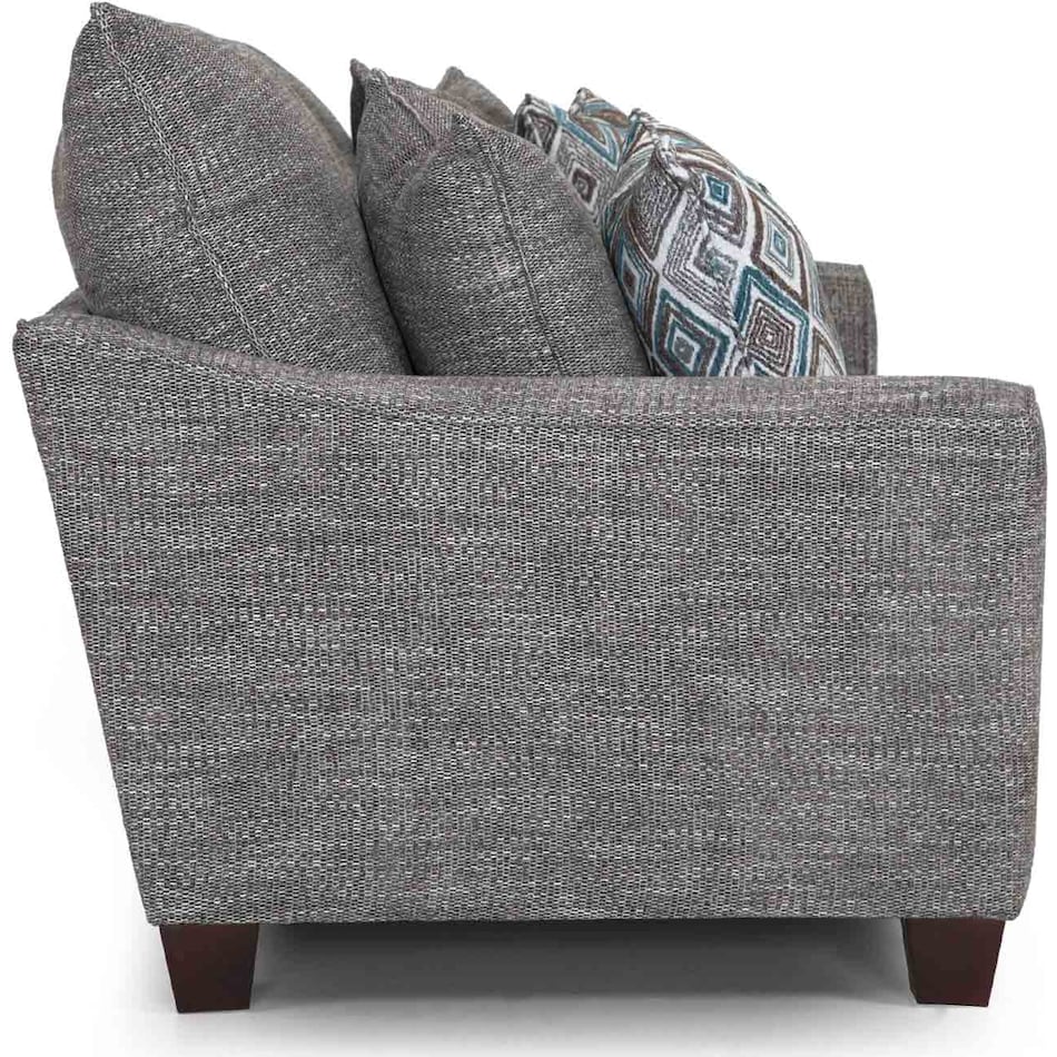 davina dark gray sofa   