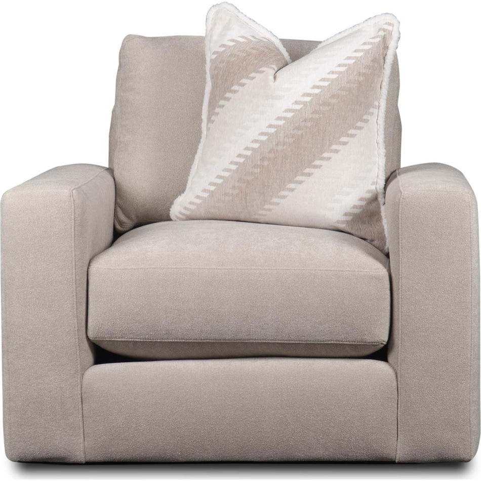 dawkins fabric beige chair   