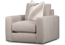 dawkins fabric beige chair   