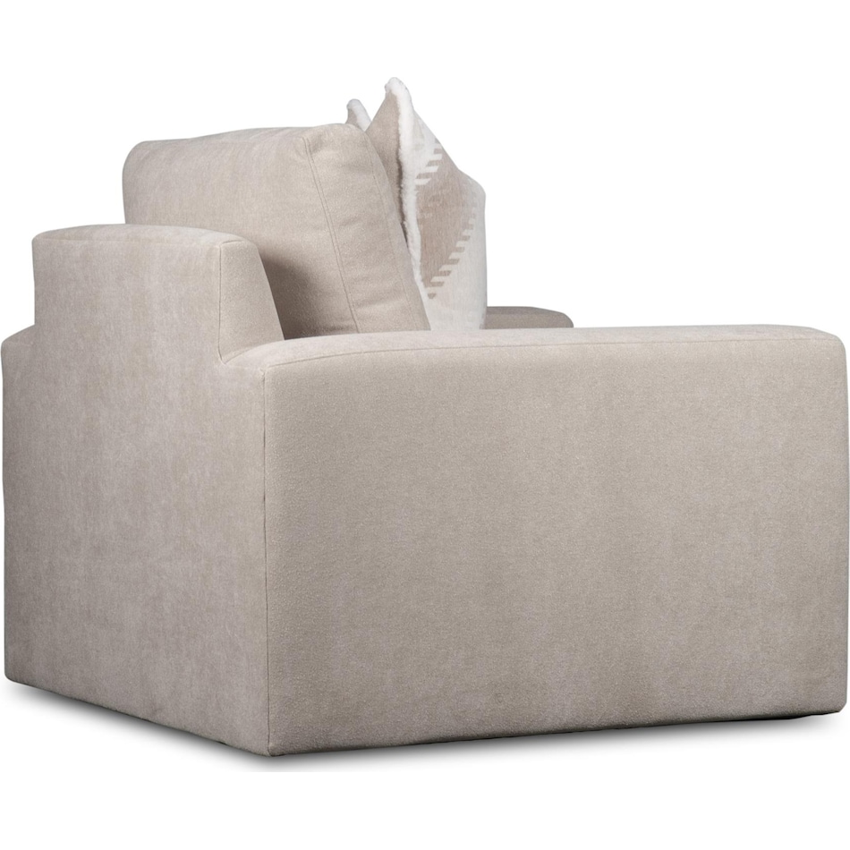 dawkins fabric beige chair   