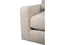 dawkins fabric beige chair   