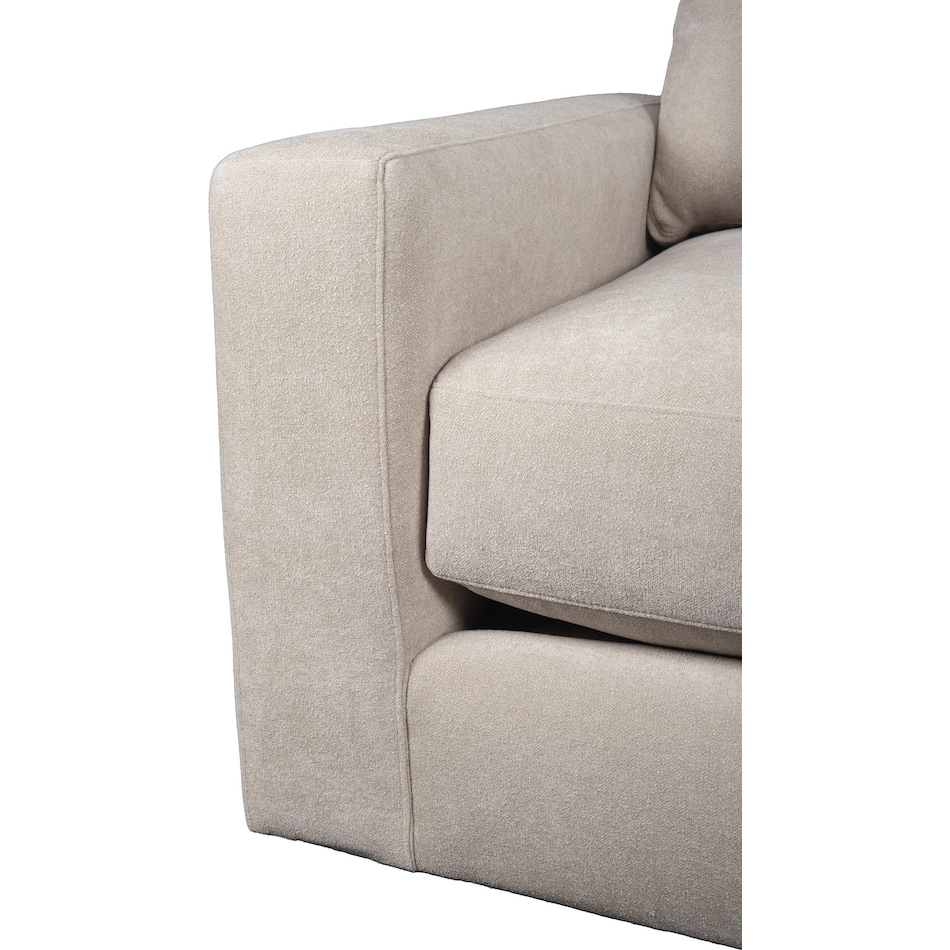 dawkins fabric beige chair   