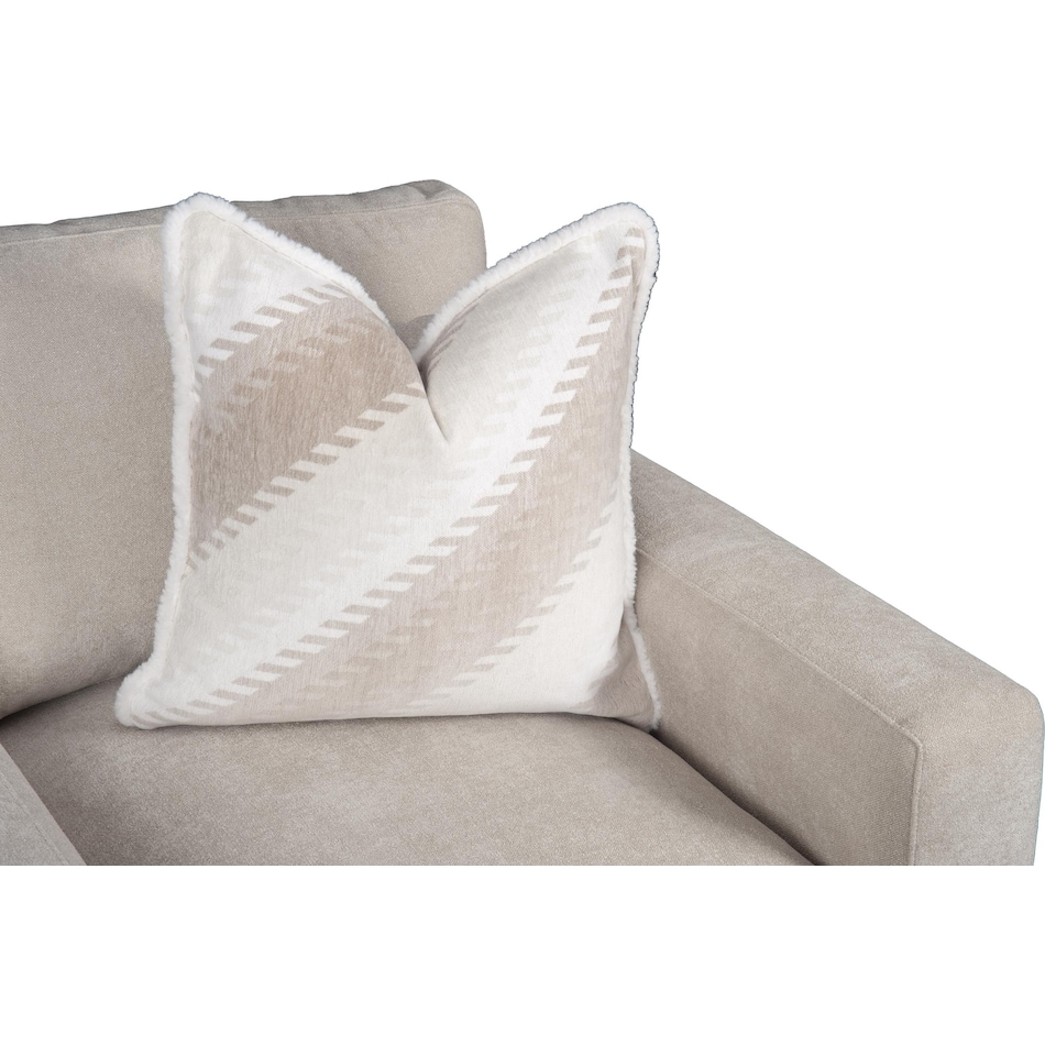 dawkins fabric beige chair   