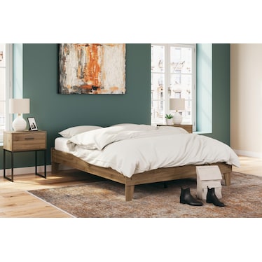DEANLOW QUEEN PLATFORM BED