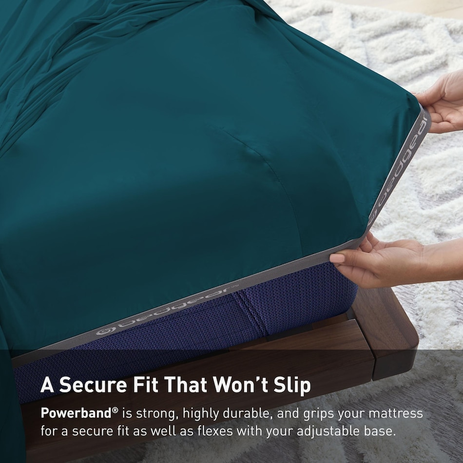 deep teal sheets   