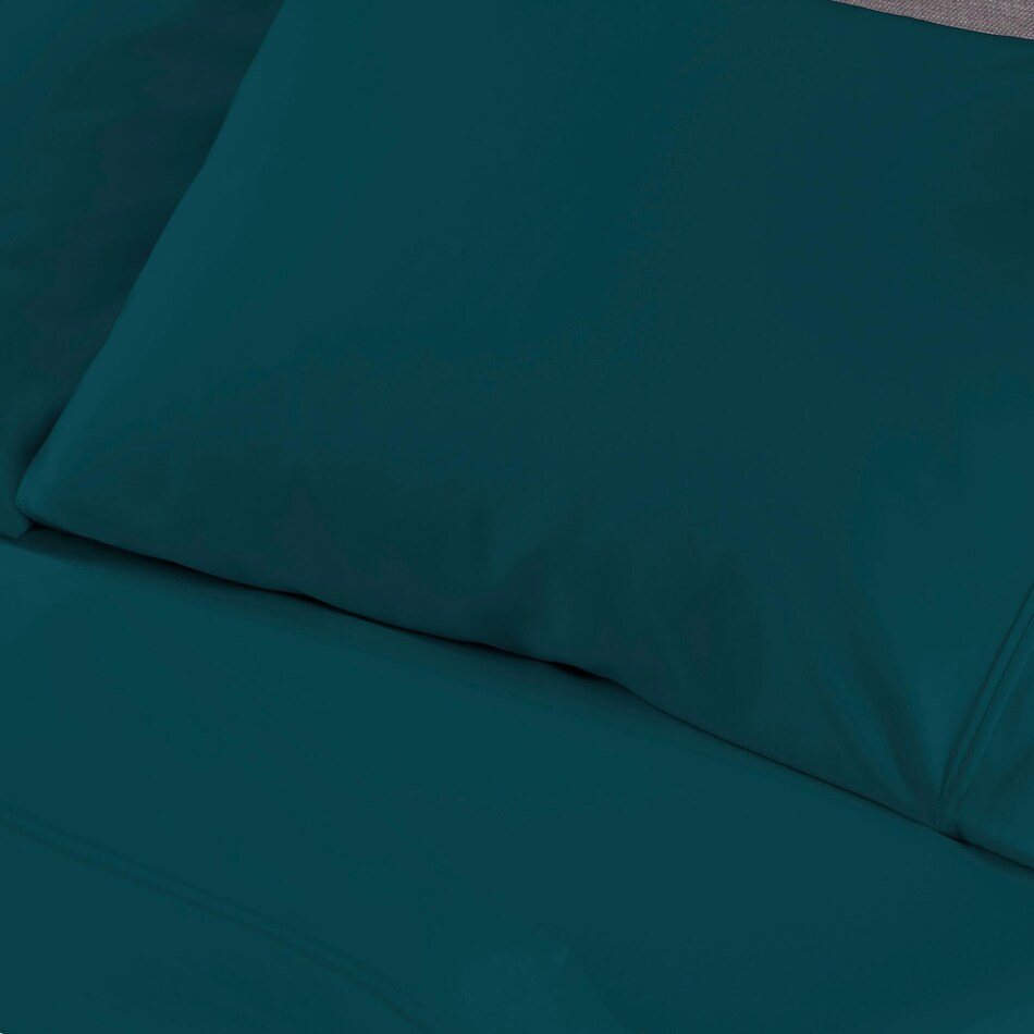 deep teal sheets   