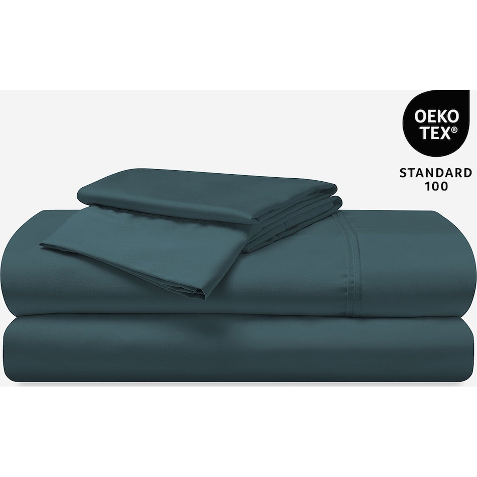 deep teal sheets   