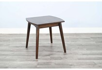 delaware brown end table   