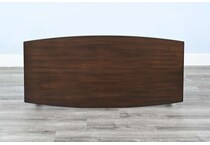 delaware brown sofa table   