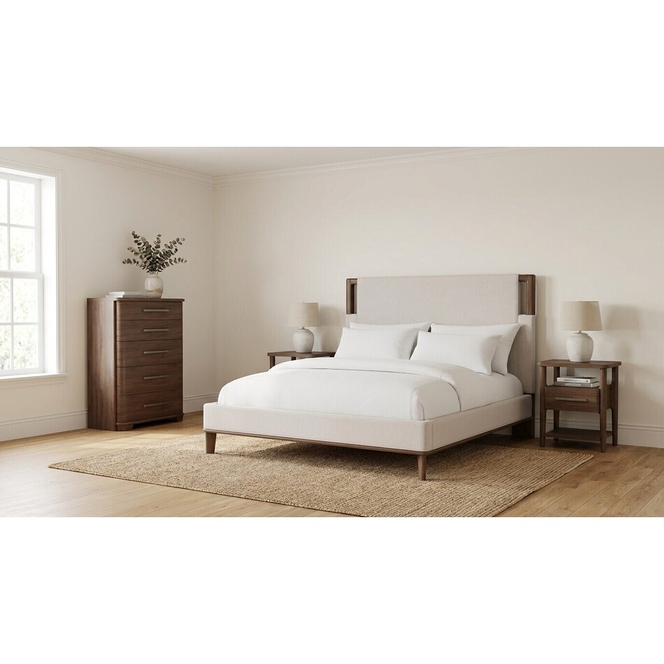 delling brown nightstand   