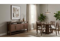 delling brown sideboard server   