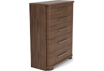 delling nouveau walnut chest   