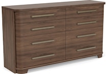 delling nouveau walnut dresser   