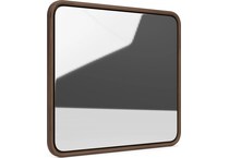 delling nouveau walnut mirror   