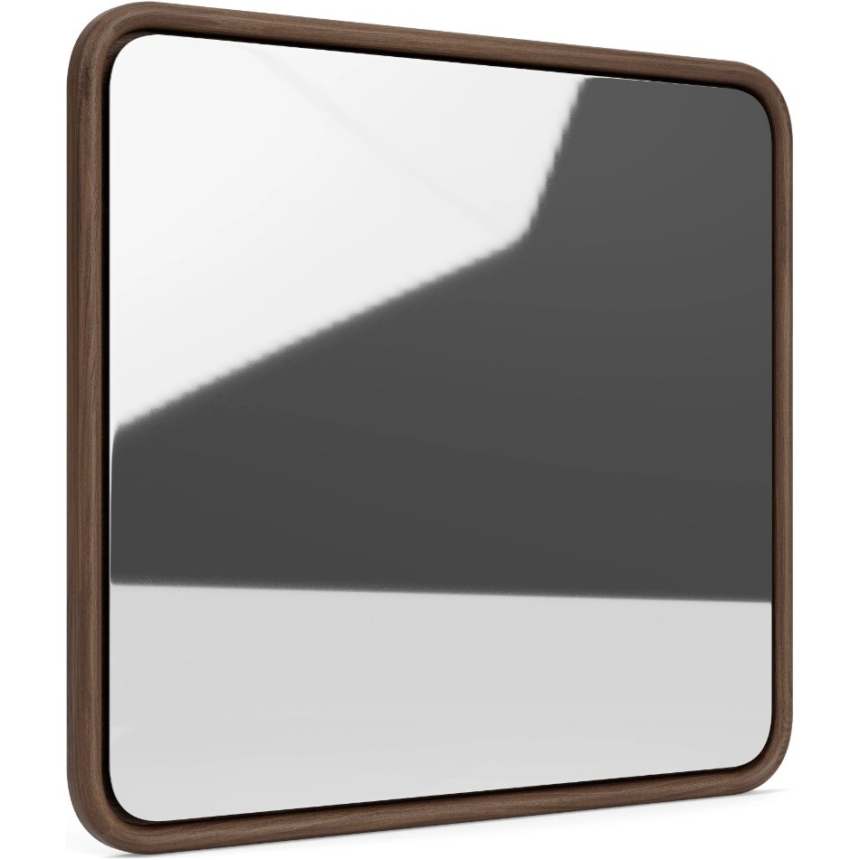 delling nouveau walnut mirror   