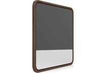 delling nouveau walnut mirror   