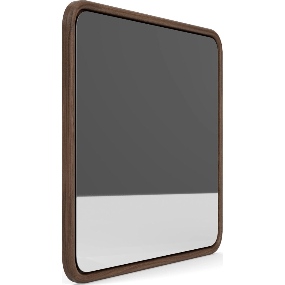 delling nouveau walnut mirror   
