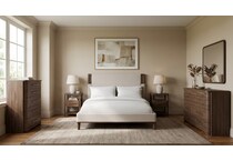 delling nouveau walnut nightstand   