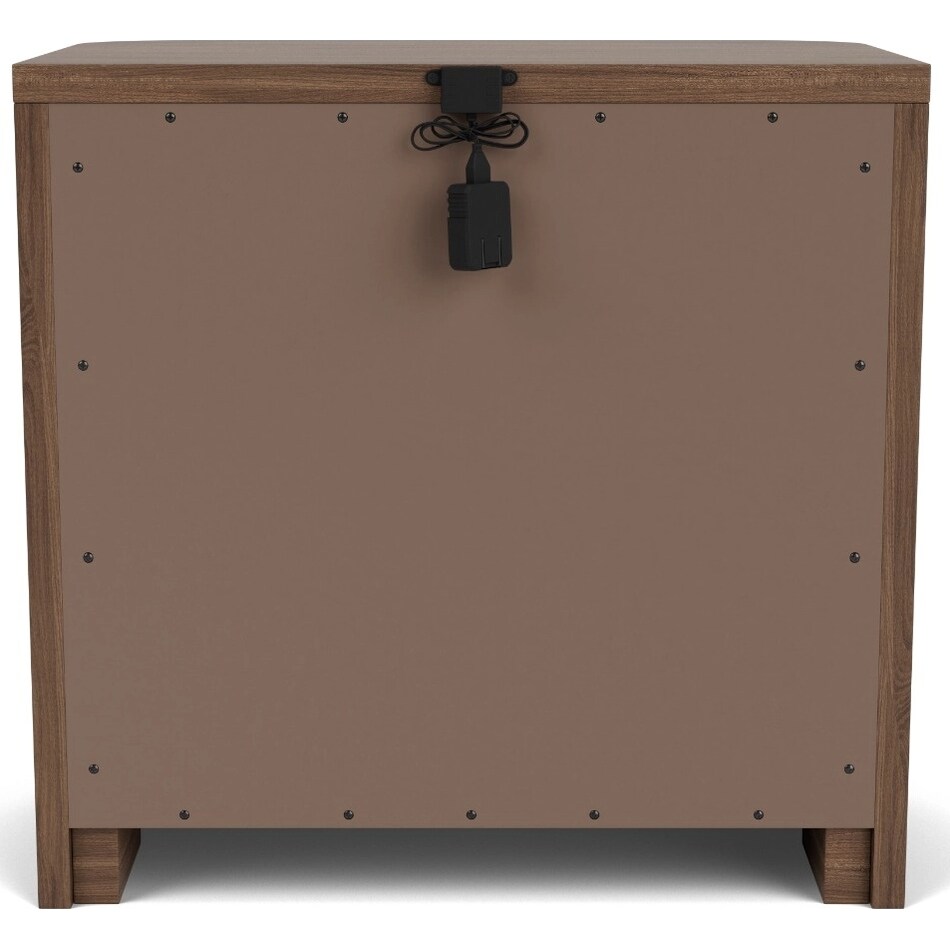 delling nouveau walnut nightstand   