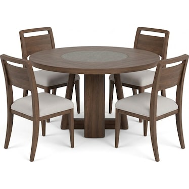 DELLING 5PC ROUND DINING SET