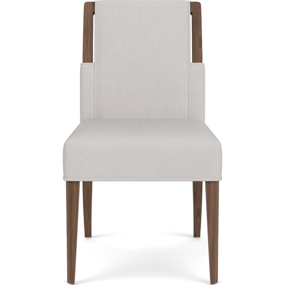 delling nouveau walnut side chair   