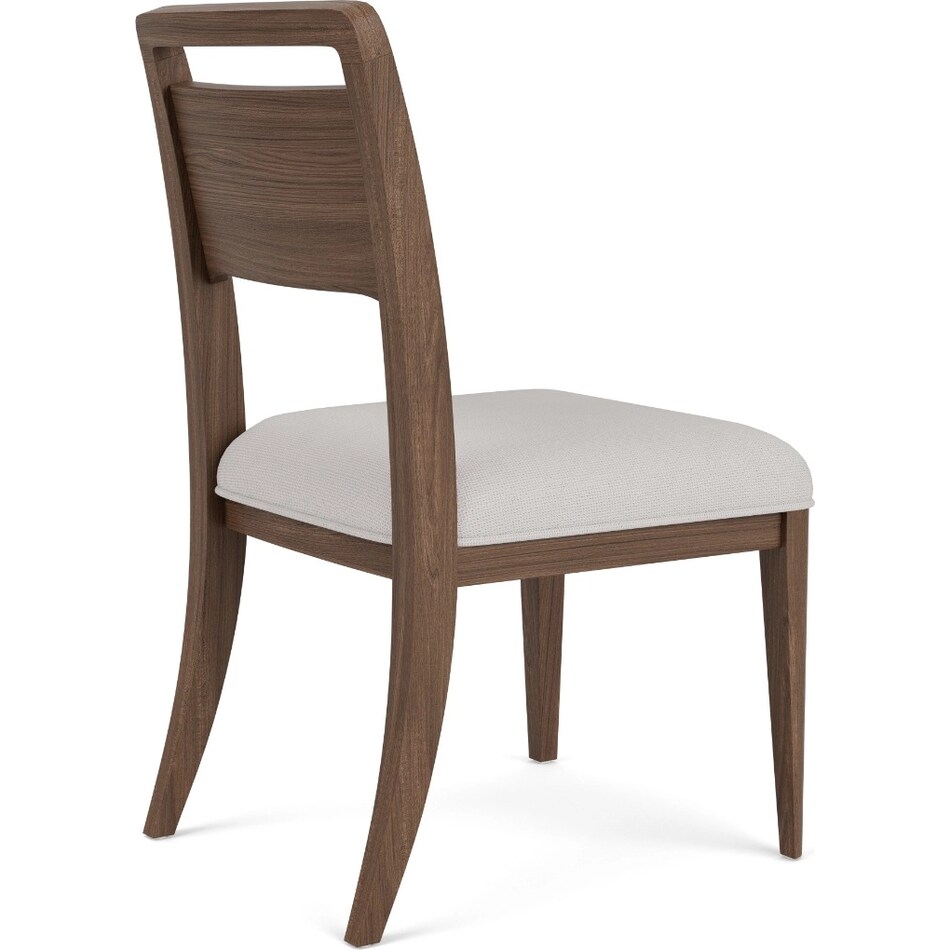 delling nouveau walnut side chair   
