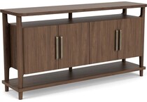 delling nouveau walnut sideboard server   