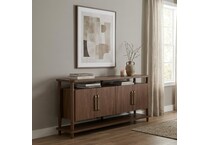 delling nouveau walnut sideboard server   