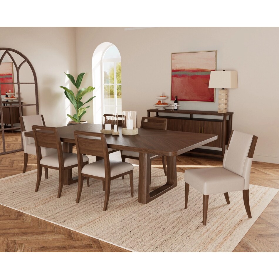 delling nouveau walnut table table top   