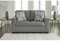 deltona graphite loveseat   