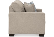 deltona parchment loveseat   