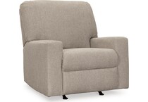 deltona parchment rocker recliner   