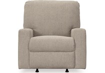 deltona parchment rocker recliner   