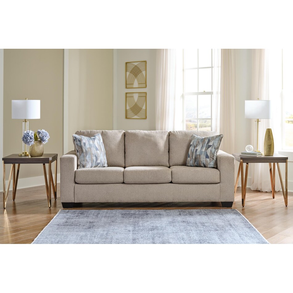 deltona parchment sofa   