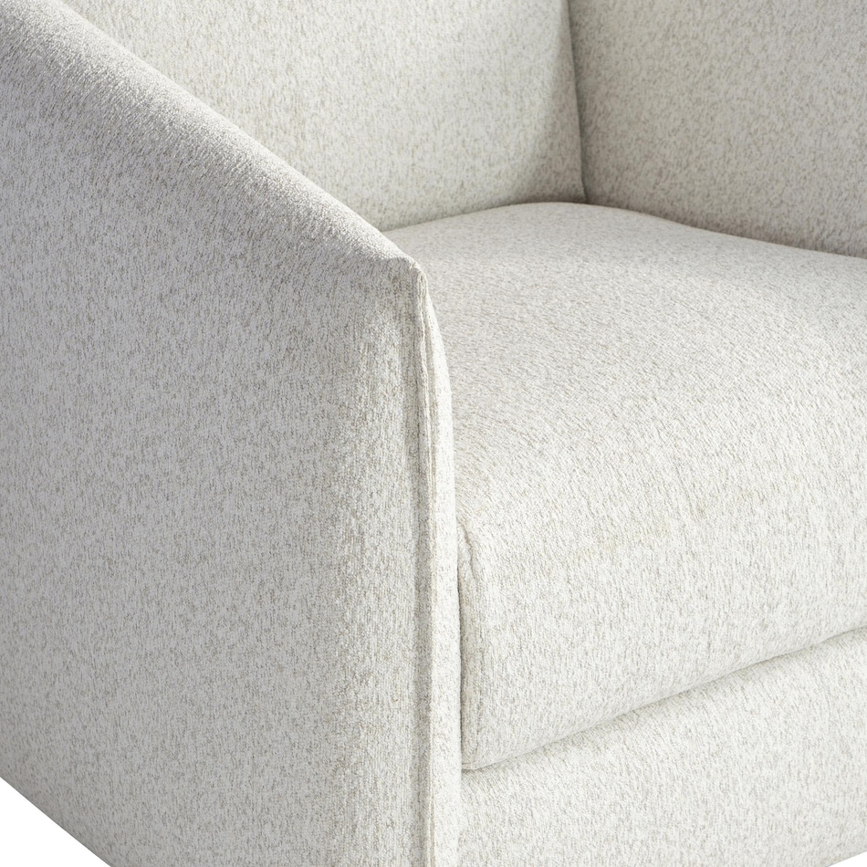 demi white cream chair   