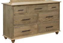 denver brown dresser   